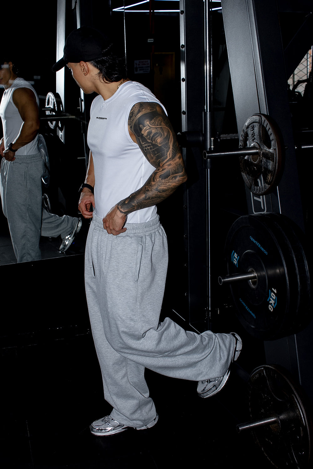 Jogger Elemento Gris Hasped
